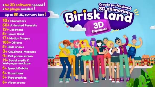 Briskland, Professional 3D Explainer Toolkit