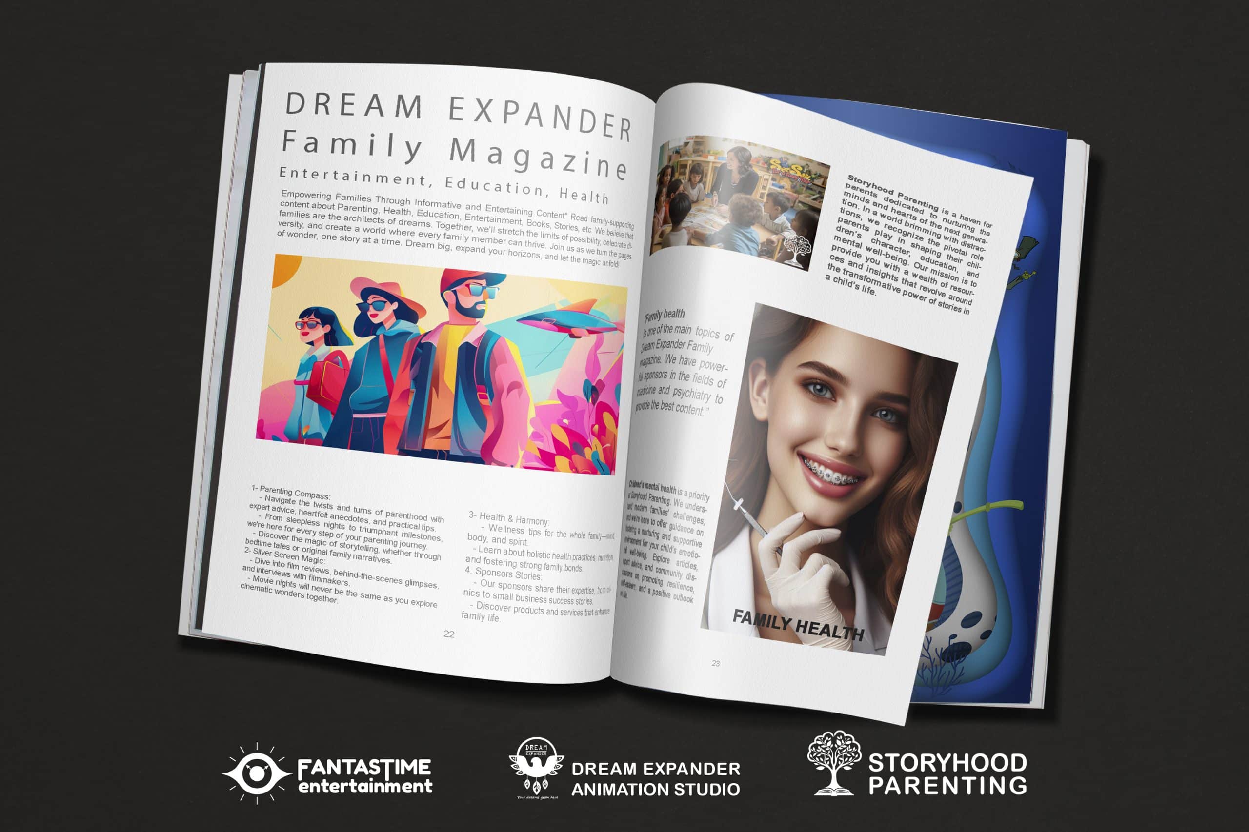 “Dream Expander Family Magazine” Launches Online!